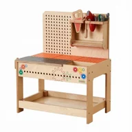 Mały majsterkowicz - MASTERKIDZ Drewniany Warsztat Montessori STEM z Narzędziami - miniaturka - grafika 1
