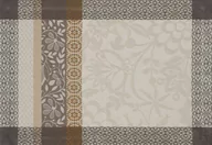 Obrusy i serwetki - Le Jacquard Fran ais Podkładka żakardowa na stół Provence Beżowa - miniaturka - grafika 1