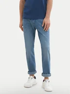 Spodnie męskie - Tom Tailor Jeansy 1035878 Niebieski Slim Fit - miniaturka - grafika 1