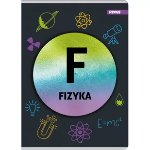 Zeszyt Tematyczny Fizyka A5/60K. Kratka Metalizowany - Zeszyty szkolne - miniaturka - grafika 1
