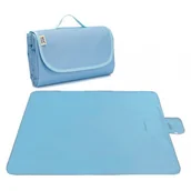 Koce piknikowe - Ecarla plażowa koc piknikowy piaskoodporny 145x200cm, wodoodporny XXL MATA01WZ18 - miniaturka - grafika 1