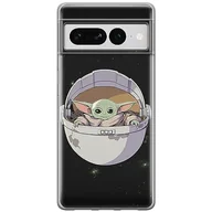 Etui i futerały do telefonów - ERT GROUP etui na telefon Google PIXEL 7 PRO, case oryginalny i oficjalnie licencjonowany przez Star Wars, wzór Baby Yoda 026, optymalnie dopasowane, plecki z TPU - miniaturka - grafika 1