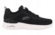 Buty sportowe damskie - Buty damskie Skechers Skech-air 149346-BKW - miniaturka - grafika 1