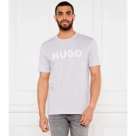 Koszulki męskie - HUGO T-shirt Dulivio Regular Fit - miniaturka - grafika 1