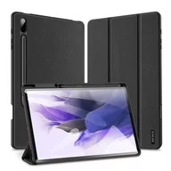 Etui do tabletów - DUXDUCIS Etui na Galaxy Tab S7 FE 5G T730/T736B DUXDUCIS Domo Czarny - miniaturka - grafika 1