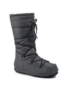 Moon Boot Śniegowce High Nylon Wp 240091006 Szary - Śniegowce damskie - miniaturka - grafika 1