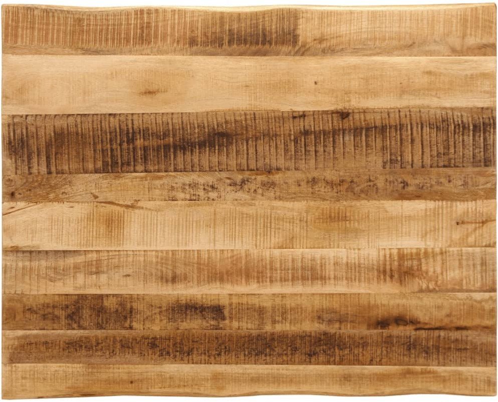 vidaXL Blat stołu z naturalną krawędzią, 100x80x3,8 cm, drewno mango