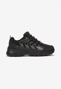 Czarne Buty Sportowe Soft Shell Sznurowane Neluisa - Moda i Uroda OUTLET - miniaturka - grafika 1