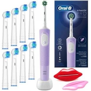 Oral-B Vitality Pro D103 Fioletowa Zestaw - Szczoteczki elektryczne - miniaturka - grafika 1