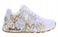 Buty sportowe damskie - Buty Skechers Uno-metallic Love 155523-WTGD - miniaturka - grafika 1