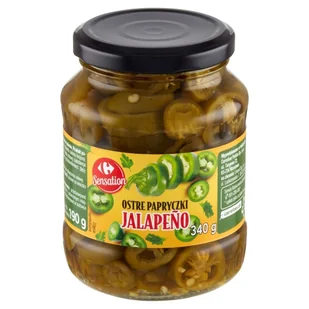 Carrefour Sensation Ostre papryczki jalapeño 340 g - Warzywa w marynacie - miniaturka - grafika 1
