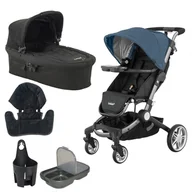 Wózki dziecięce - Larktale Coast Wózek i Gondola 2w1 Navy - miniaturka - grafika 1
