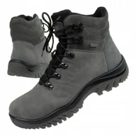 Buty trekkingowe męskie - Buty męskie trekkingowe 4F zimowe [OBMH255 25S] - miniaturka - grafika 1