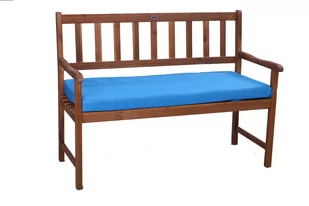 Poduszka na ławkę, 120x60x7cm, poduszka siedzisko niebieskie, poduszka na meble ogrodowe, poduszka na parapet, poduszki na balkon, poduszka zewnętrz.. - Poduszki ogrodowe - miniaturka - grafika 1