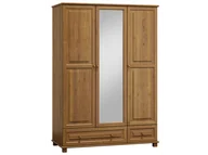 Dom i wnętrze OUTLET - OUTLET - Szafa sosnowa 3D nr5 S120 dąb - miniaturka - grafika 1