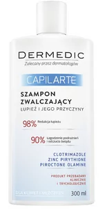 BIOGENED Dermedic capilarte szampon zwalczający łupież i jego przyczyny 300 ml - Szampony do włosów - miniaturka - grafika 1