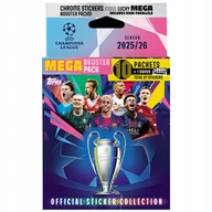 Czasopisma - Champions League UEFA Topps Stickers Mega Booster Pack - miniaturka - grafika 1