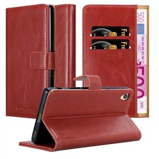 Etui Do Sony Xperia Z5 PREMIUM w Pokrowiec CZERWONE WINO Magnet Obudowa Ochronny Case Cover Cadorabo - Etui i futerały do telefonów - miniaturka - grafika 1