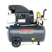 Sprężarki i kompresory - NAC OL-L-24-1.1-IN 24 L 1100W 1,5HP Kompresor olejowy - miniaturka - grafika 1