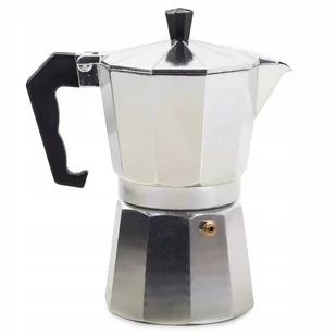 OMEGA Kawiarka zaparzacz do kawy 9 kaw 450ml aluminiowa 07004 - Zaparzacze i kawiarki - miniaturka - grafika 1