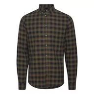 Koszule męskie - CASUAL FRIDAY Męska koszula Anton BD LS Checked Shirt z kołnierzem button-down, 194013/granatowa, S - miniaturka - grafika 1