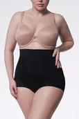 Majtki damskie - Figi wyszczuplające z wysoką talią czarne 241 - miniaturka - grafika 1