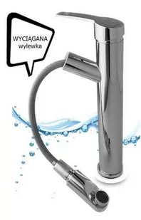 Susina STYLE Bateria Umywalkowa Nablatowa z wyciąganą wylewką CHROM - Baterie umywalkowe - miniaturka - grafika 2