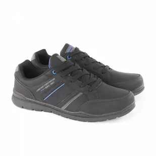 Obuwie męskie Badoxx mxc-8243 czarno - niebieskie - Buty sportowe męskie - miniaturka - grafika 1