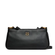 Torebki damskie - Torebka PINKO Half Moon Baguette Mini AI 25-26 PLTT 105069 A0QO Czarny - miniaturka - grafika 1