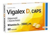 Witaminy i minerały - Vigalex D3 Caps 2000 j.m. x 60 kaps - miniaturka - grafika 1