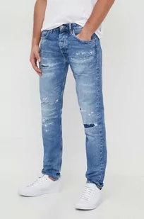 Pepe Jeans jeansy męskie kolor niebieski - Spodnie męskie - miniaturka - grafika 1