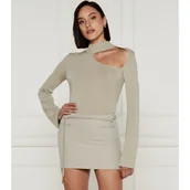 Bluzki damskie - Patrizia Pepe Bluzka | Slim Fit - miniaturka - grafika 1