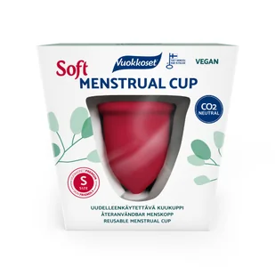 Vuokkoset Soft, kubeczek menstruacyjny, rozmiar S, 1 sztuka - Kubeczki menstruacyjne - miniaturka - grafika 1