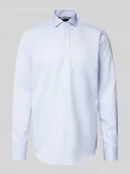 Koszule męskie - Koszula biznesowa o kroju regular fit z kołnierzykiem typu kent model ‘Joe’ - miniaturka - grafika 1