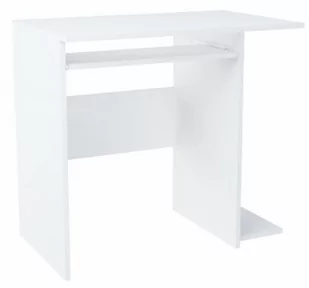 Biurko B5 Białe Półka Pod Klawiaturę Lewe Prawe - Biurka - miniaturka - grafika 1
