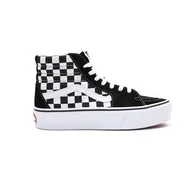 Trampki damskie - Damskie trampki na co dzień Vans UA SK8-Hi Platform 2.0 VN0A3TKNQXH1 Czarny - miniaturka - grafika 1