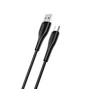 Kable USB - USAMS Kabel U38 USB-C 5A Fast Charge for OPPO/HUAWEI 1m czarny/black SJ376USB01 (US-SJ376) - miniaturka - grafika 1