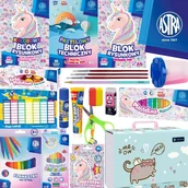 Szkolne artykuły papiernicze - WYPRAWKA SZKOLNA ANIMALS (TECZKA Z RĄCZKĄ) L - 20 el. - miniaturka - grafika 1