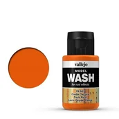Farby i media malarskie - Farba Vallejo Model Wash, Dark Rust 76507, 35 ml - miniaturka - grafika 1