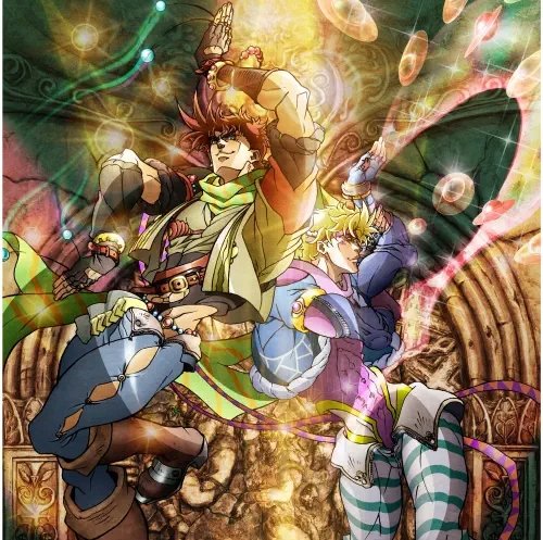 Plakat Anime JoJo no Kimyou na Bouken JOJO_078 A2 Custom Manga