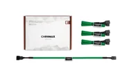 Kable komputerowe i do monitorów - Noctua Noctua NA-SEC1.green przedłużacz 4-Pin PWM 30cm 4 szt - miniaturka - grafika 1