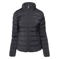 Kurtki damskie - Damska Kurtka zimowa pikowana GUESS SOLID HEAVY DIANN PUFFER JACKET V4YL04WF3X0-JBLK – Czarny - miniaturka - grafika 1