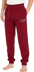 Tommy Hilfiger Męskie spodnie dresowe HWK Knit, Czerwony, M - Spodenki męskie - miniaturka - grafika 1