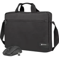 Torby na laptopy - NATEC Torba do laptopa Wallaroo 2 15.6inch z myszką bezprzewodową - miniaturka - grafika 1