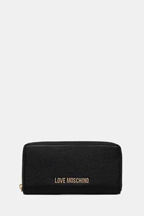 Love Moschino portfel damski kolor czarny JC5700PP1NLD0000 - Portfele - miniaturka - grafika 1