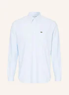 Koszule męskie - Lacoste Koszula Oxford Regular Fit weiss - LACOSTE - miniaturka - grafika 1