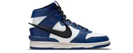 Moda i Uroda OUTLET - Buty Ambush x Nike Dunk High Deep Royal Blue - CU7544-400-44 - miniaturka - grafika 1