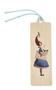 Zakładka drewniana List - Zakładki do książek - miniaturka - grafika 2
