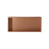 Akcesoria łazienkowe - Balneo półka wnękowa WALL-BOX ONE COPPER 450x200x100 - miniaturka - grafika 1