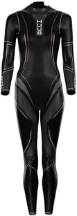 Huub Aura 2 3:3 Pianka pływacka Kobiety, black/pink/white M 2021 Kombinezony i pianki AUR233M - Pianki do pływania - miniaturka - grafika 1